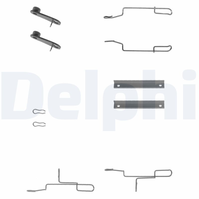 DELPHI LX0168 Accessory Kit, disc brake pad