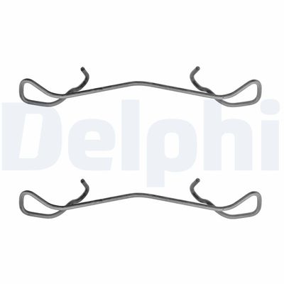 Accessory Kit, disc brake pad DELPHI LX0169