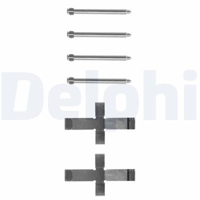 Accessory Kit, disc brake pad DELPHI LX0175