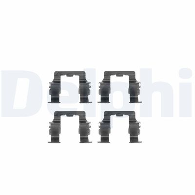 Accessory Kit, disc brake pad DELPHI LX0191