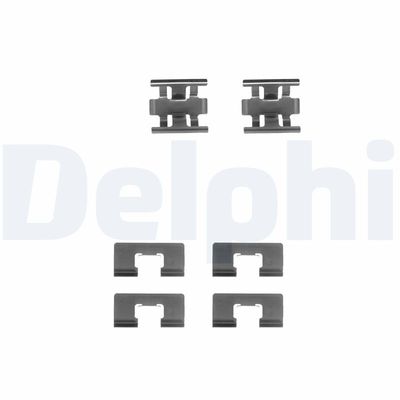 Accessory Kit, disc brake pad DELPHI LX0196