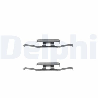 Accessory Kit, disc brake pad DELPHI LX0198