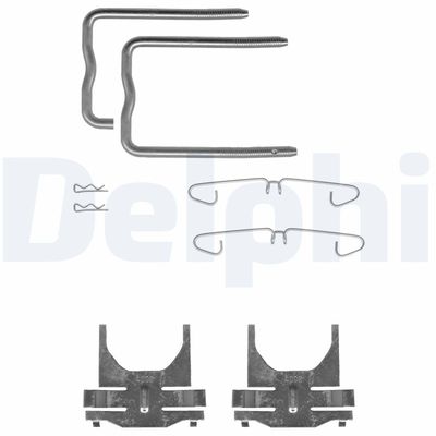 Accessory Kit, disc brake pad DELPHI LX0220
