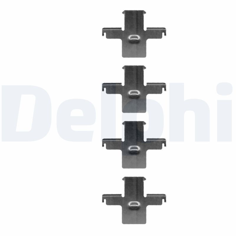DELPHI LX0222 Accessory Kit, disc brake pad
