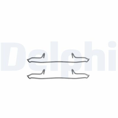 Accessory Kit, disc brake pad DELPHI LX0223