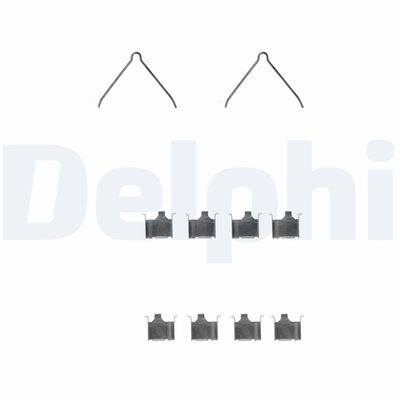 Accessory Kit, disc brake pad DELPHI LX0229