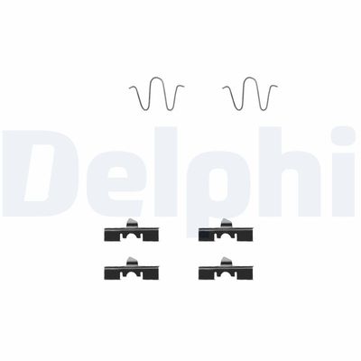 Accessory Kit, disc brake pad DELPHI LX0231