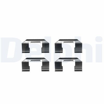 Accessory Kit, disc brake pad DELPHI LX0232