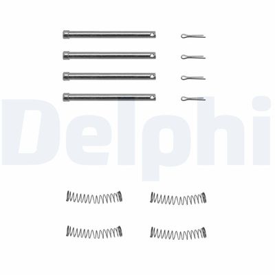 Accessory Kit, disc brake pad DELPHI LX0233