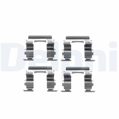 Accessory Kit, disc brake pad DELPHI LX0237