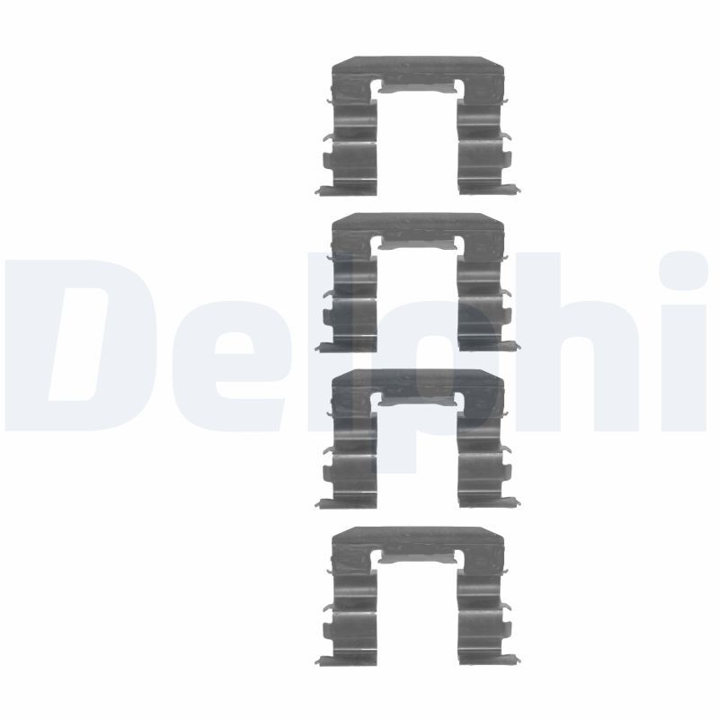 DELPHI LX0239 Accessory Kit, disc brake pad