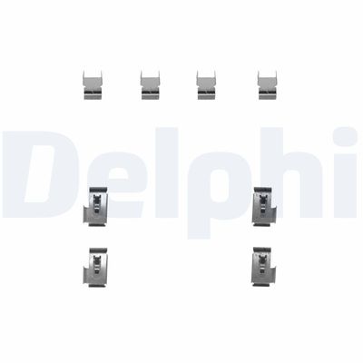 Accessory Kit, disc brake pad DELPHI LX0247