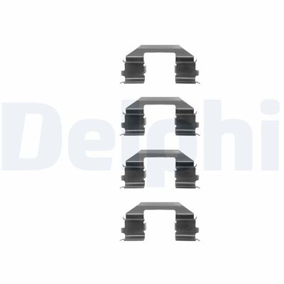 Accessory Kit, disc brake pad DELPHI LX0255