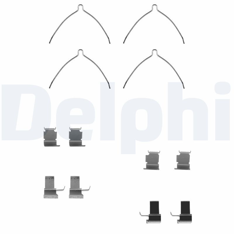 DELPHI LX0258 Accessory Kit, disc brake pad