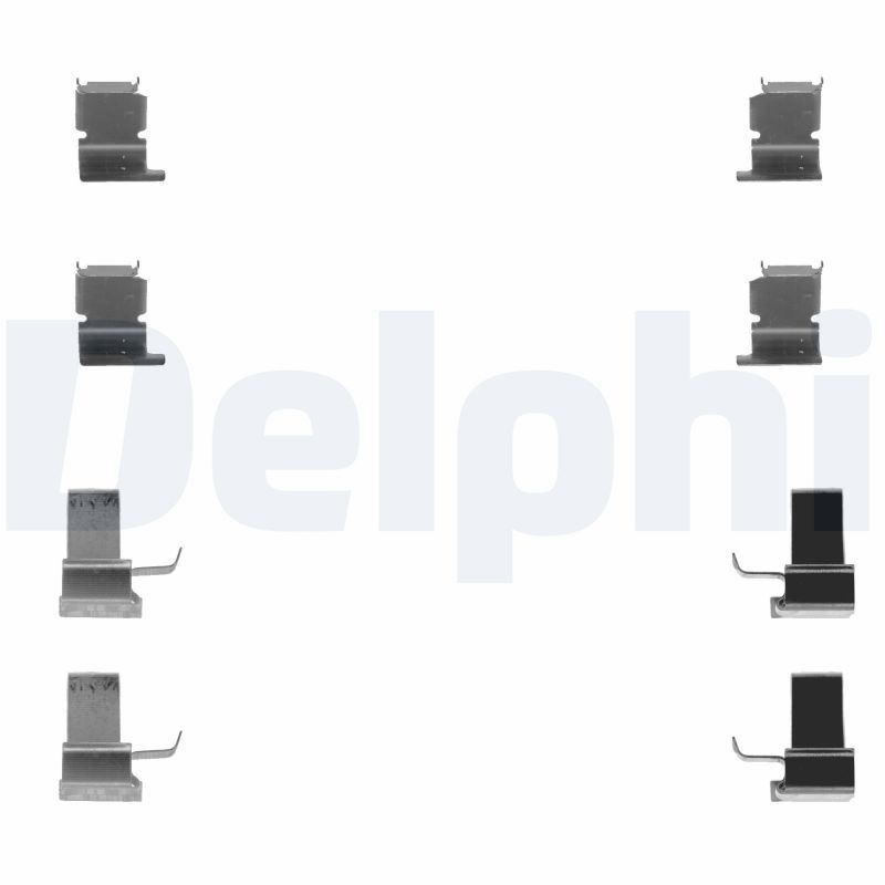 DELPHI LX0259 Accessory Kit, disc brake pad