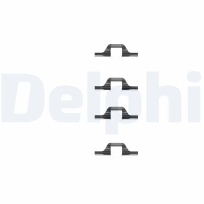 Accessory Kit, disc brake pad DELPHI LX0260