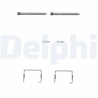 Accessory Kit, disc brake pad DELPHI LX0264