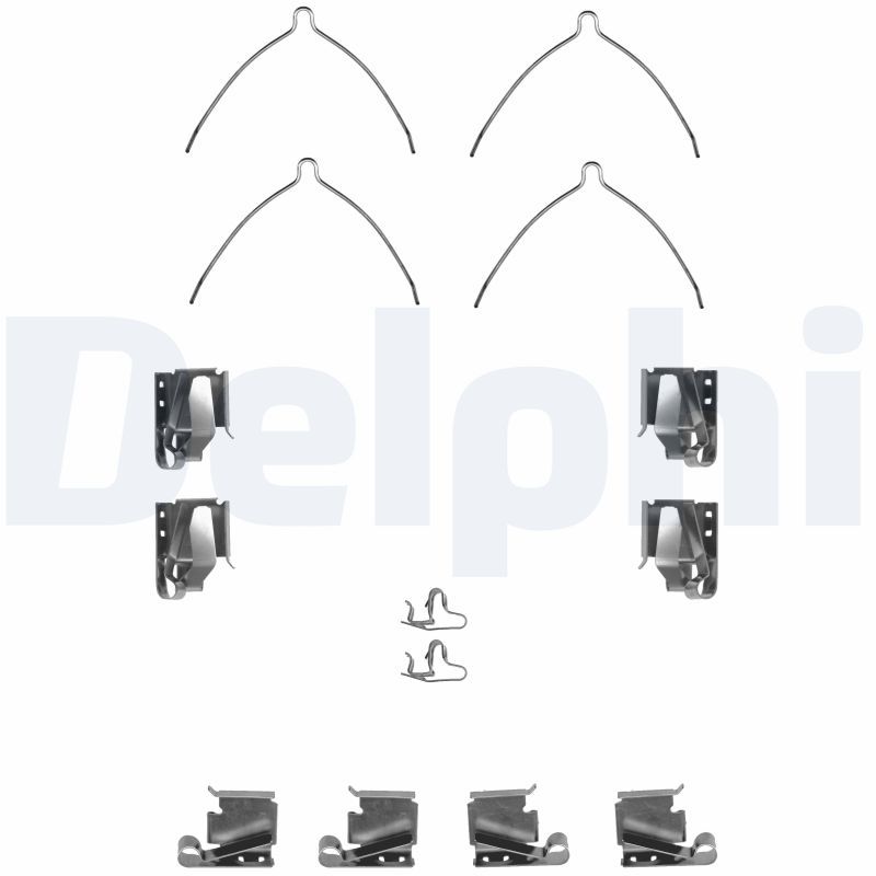 DELPHI LX0265 Accessory Kit, disc brake pad
