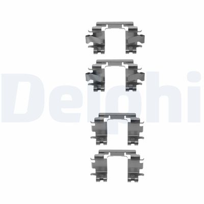Accessory Kit, disc brake pad DELPHI LX0298
