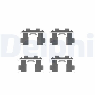 Accessory Kit, disc brake pad DELPHI LX0303
