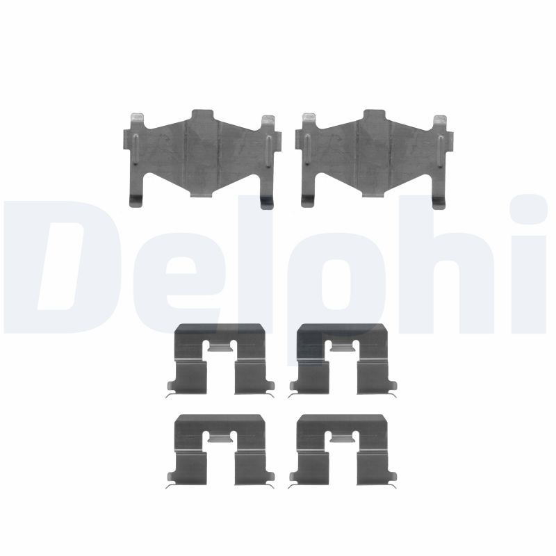 DELPHI LX0304 Accessory Kit, disc brake pad