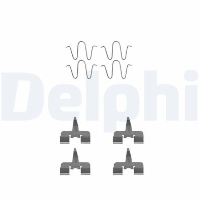 Accessory Kit, disc brake pad DELPHI LX0305