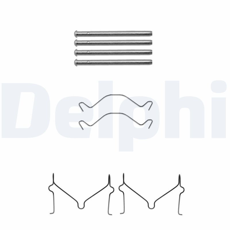 DELPHI LX0306 Accessory Kit, disc brake pad