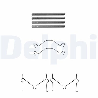 Accessory Kit, disc brake pad DELPHI LX0306