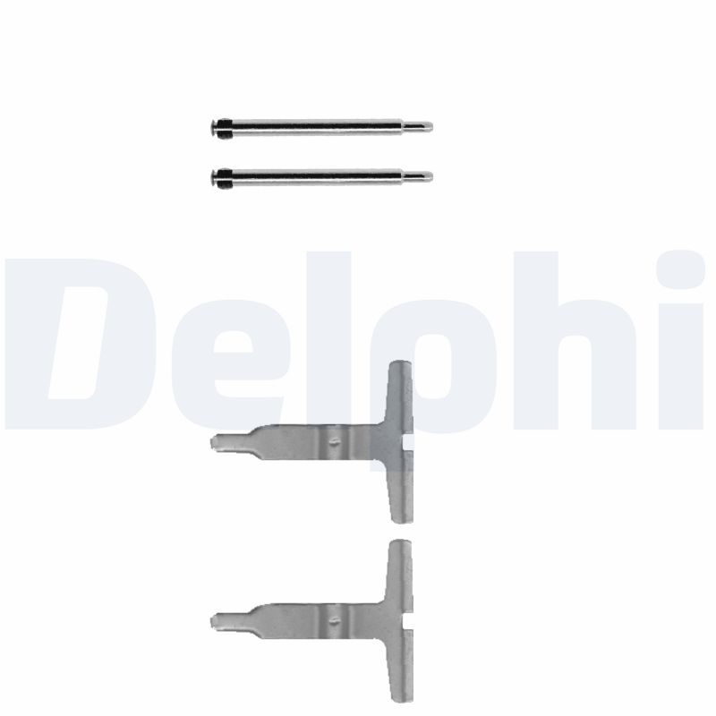 DELPHI LX0312 Accessory Kit, disc brake pad