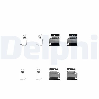 Accessory Kit, disc brake pad DELPHI LX0313