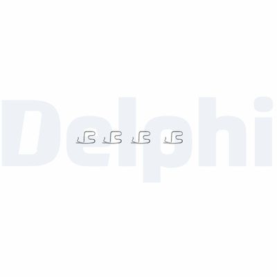 Accessory Kit, disc brake pad DELPHI LX0314
