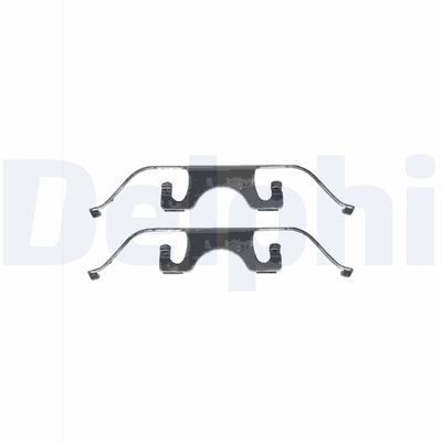 Accessory Kit, disc brake pad DELPHI LX0332