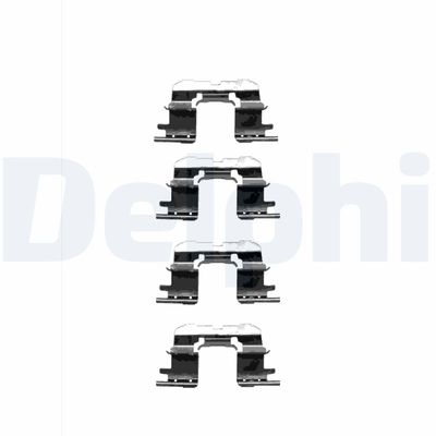 Accessory Kit, disc brake pad DELPHI LX0333