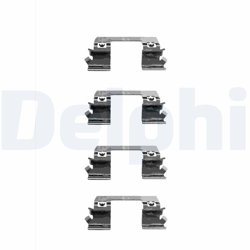DELPHI LX0336 Accessory Kit, disc brake pad