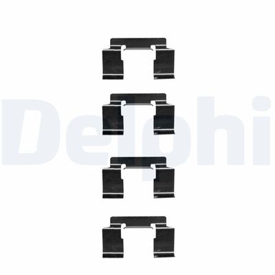 Accessory Kit, disc brake pad DELPHI LX0337