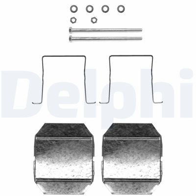 Accessory Kit, disc brake pad DELPHI LX0338