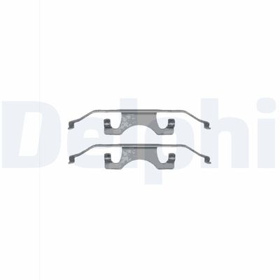 Accessory Kit, disc brake pad DELPHI LX0340