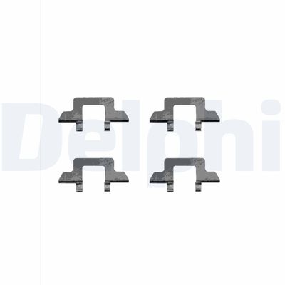 Accessory Kit, disc brake pad DELPHI LX0341