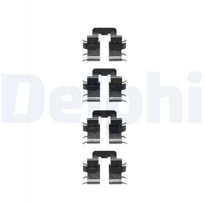 Accessory Kit, disc brake pad DELPHI LX0345