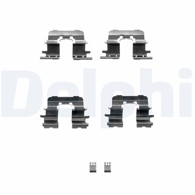 Accessory Kit, disc brake pad DELPHI LX0350