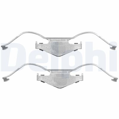 Accessory Kit, disc brake pad DELPHI LX0353