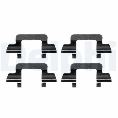Accessory Kit, disc brake pad DELPHI LX0365