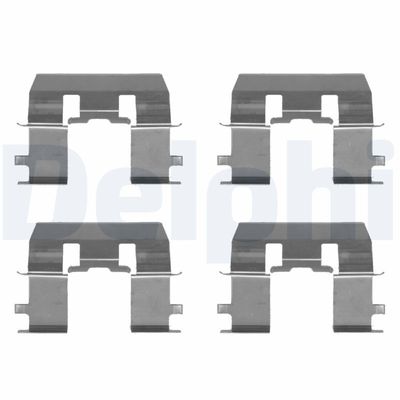 Accessory Kit, disc brake pad DELPHI LX0368