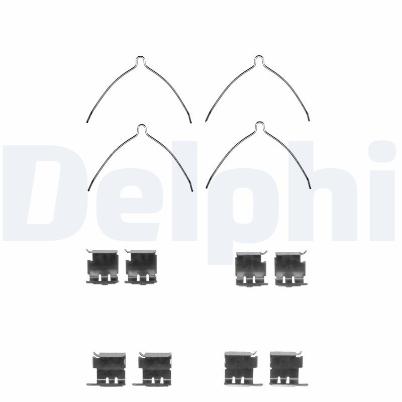 DELPHI LX0373 Accessory Kit, disc brake pad