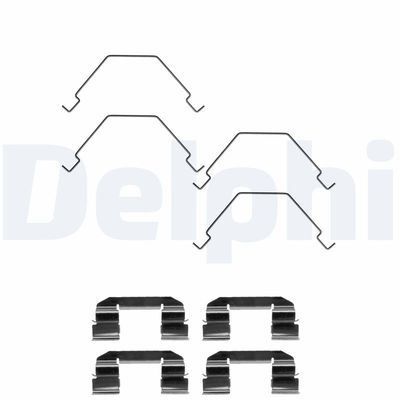 Accessory Kit, disc brake pad DELPHI LX0375