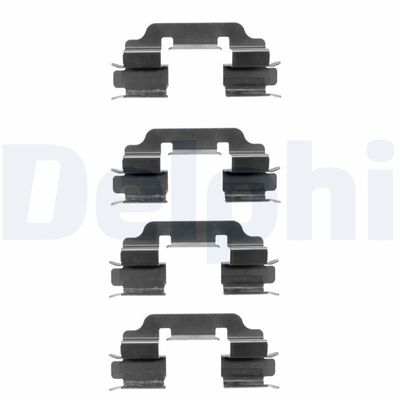 Accessory Kit, disc brake pad DELPHI LX0377