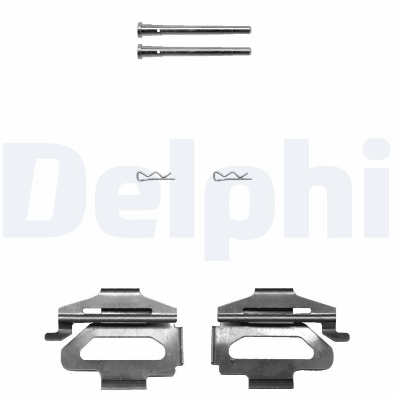 DELPHI LX0380 Accessory Kit, disc brake pad