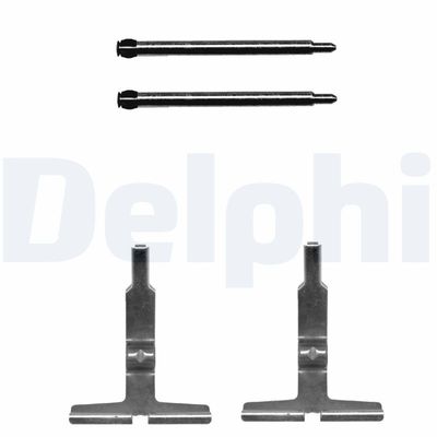 Accessory Kit, disc brake pad DELPHI LX0382