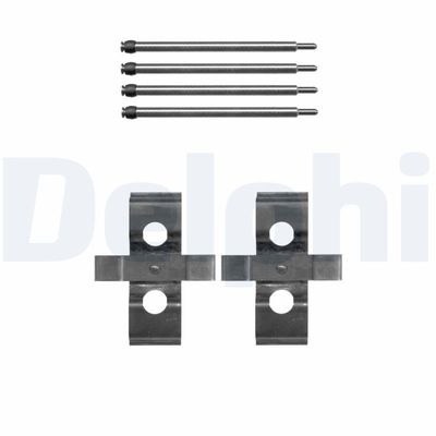 Accessory Kit, disc brake pad DELPHI LX0384