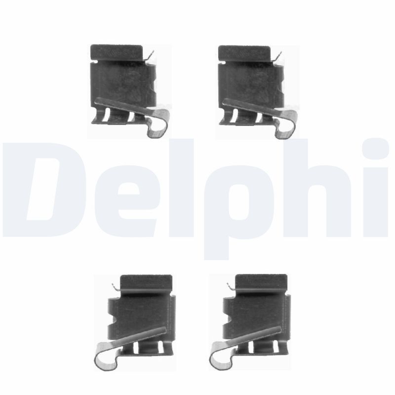 DELPHI LX0390 Accessory Kit, disc brake pad